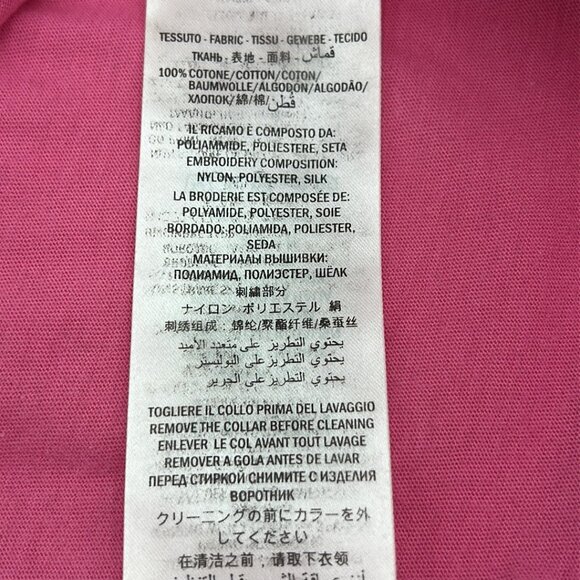 Authentic GUCCI Sequin Collar Pink T-shirt - Picture 8 of 10